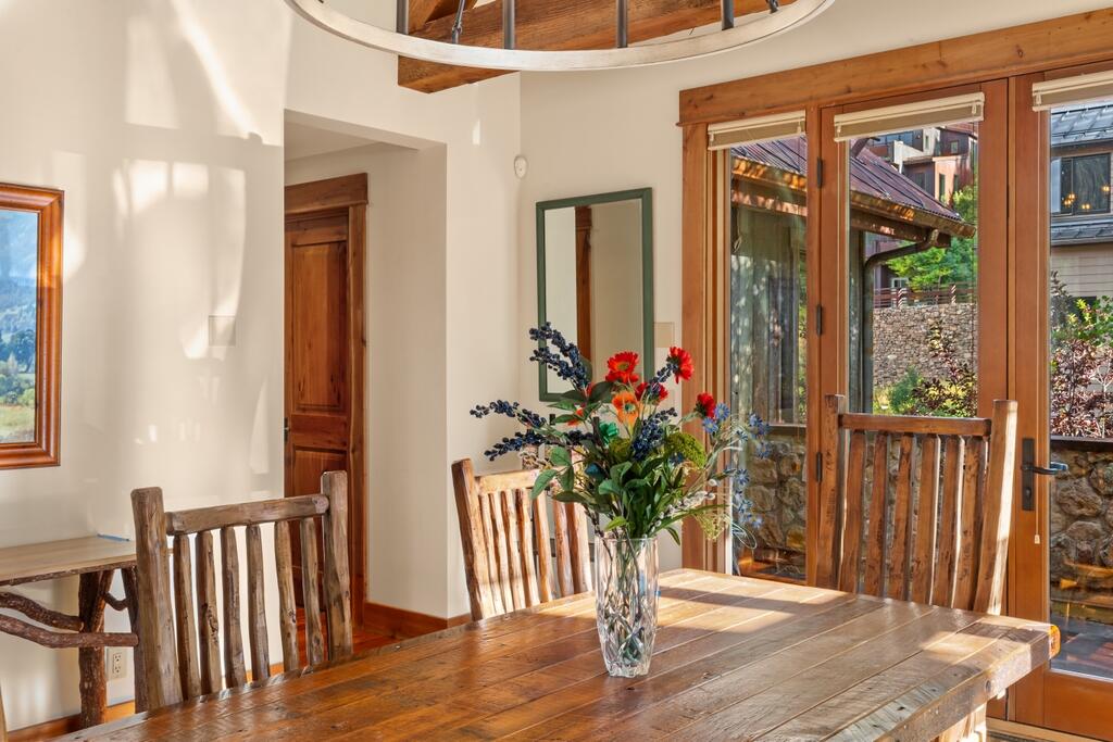 210 South Sunset Ridge Drive Telluride, CO 81435 - Photo 15 of 18 a view of entryway with wooden floor