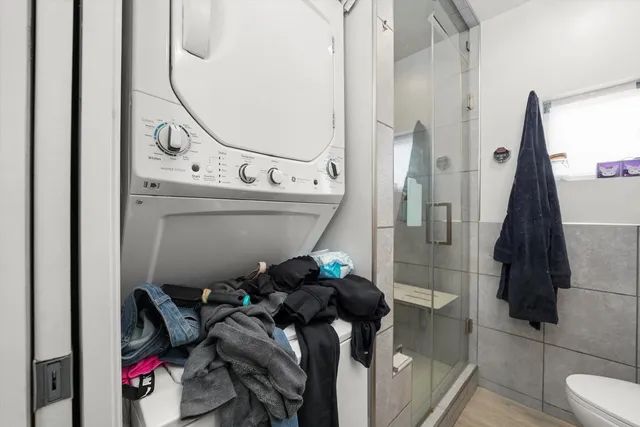 a view of storage and utility room