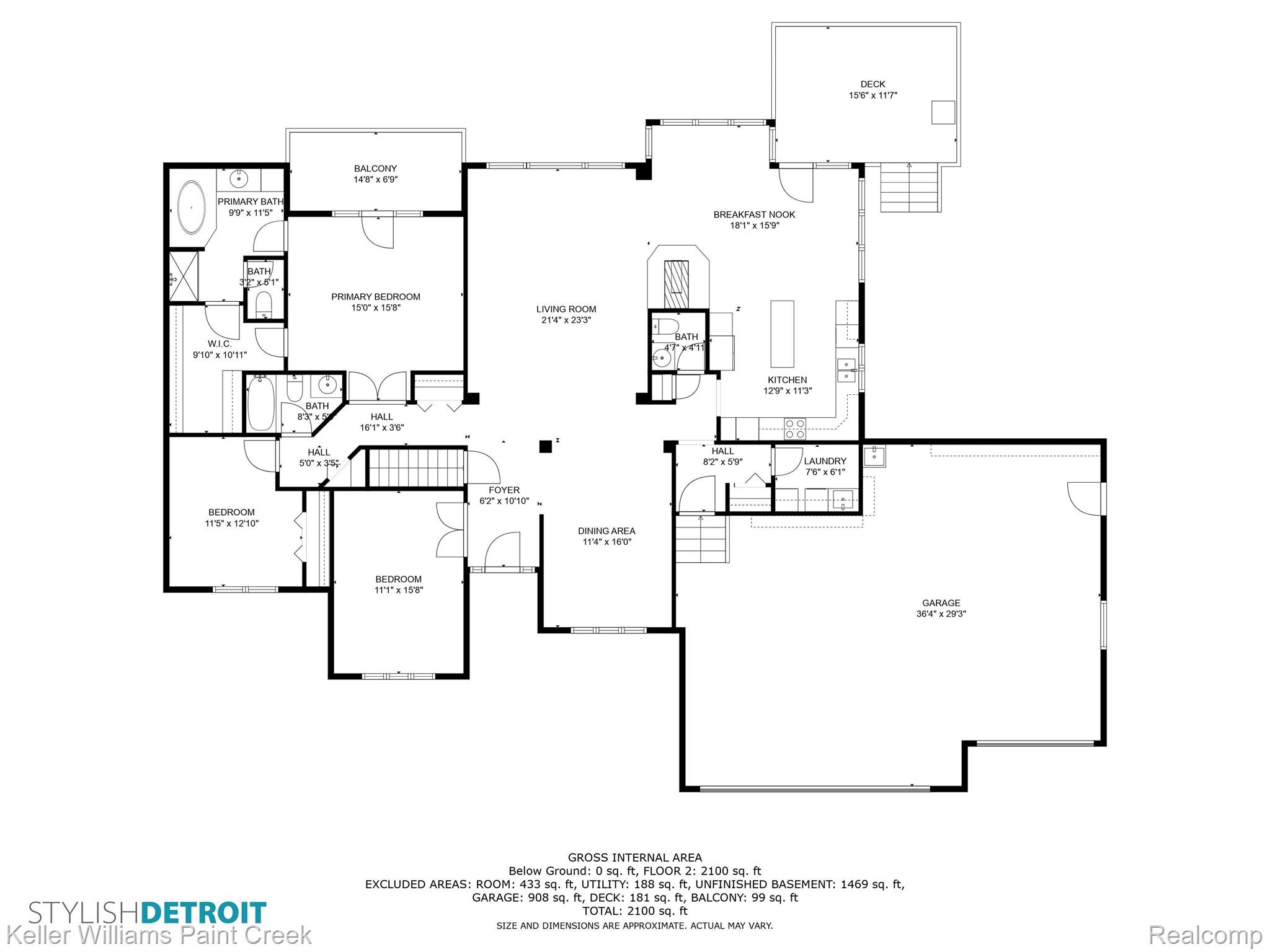 4912 Walker Road North Street, MI 48049 - Photo 70 of 71 Floor Plan Main