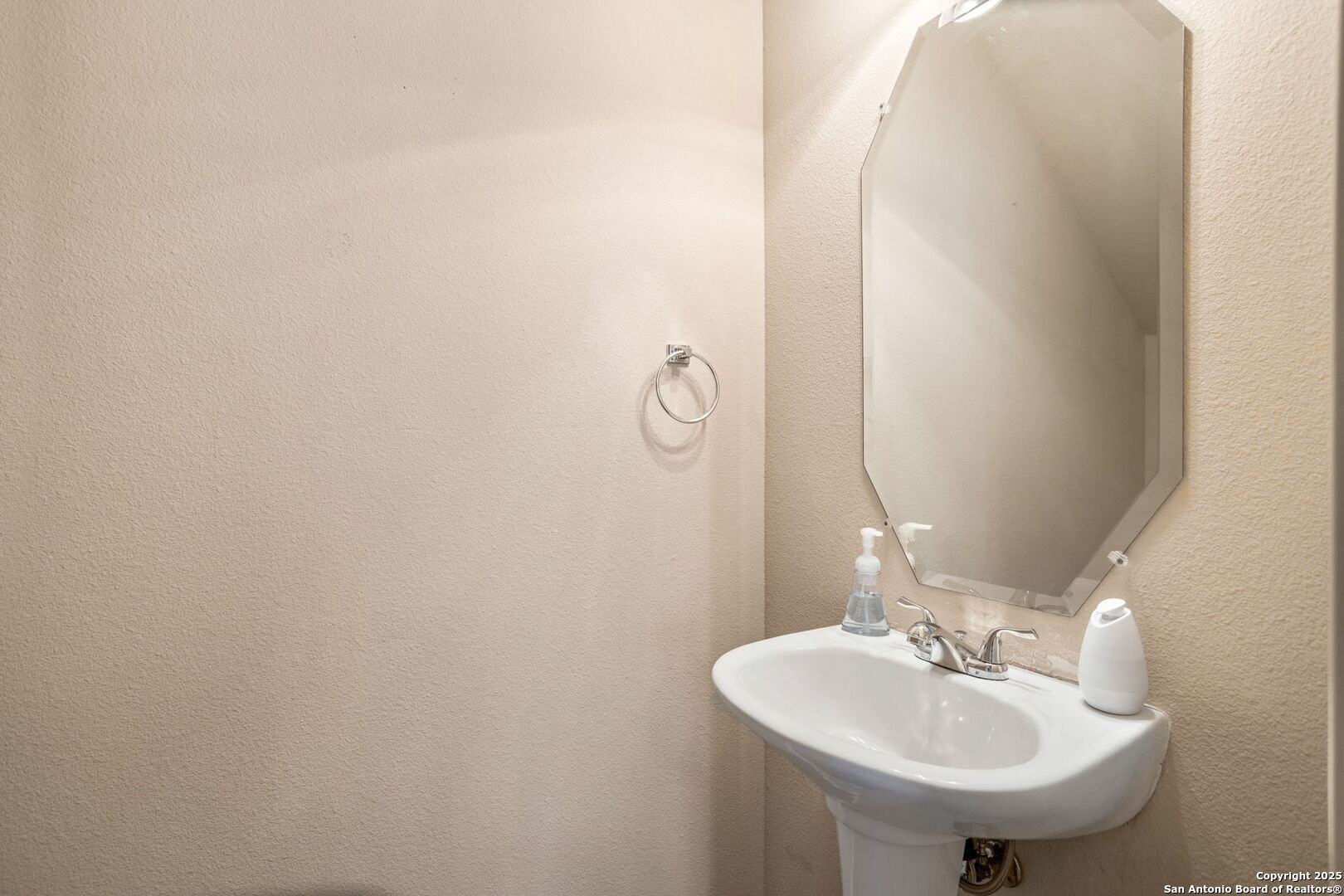 6737 Terra Rye San Antonio, TX 78240 - Photo 4 of 26 a bathroom with a sink and a mirror