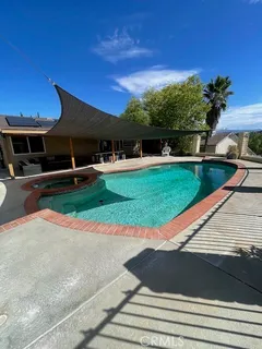 a view of swimming pool and mountain view