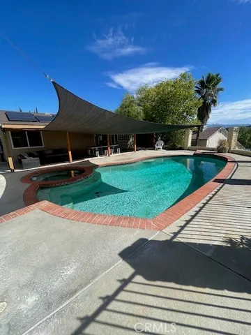 a view of swimming pool and mountain view