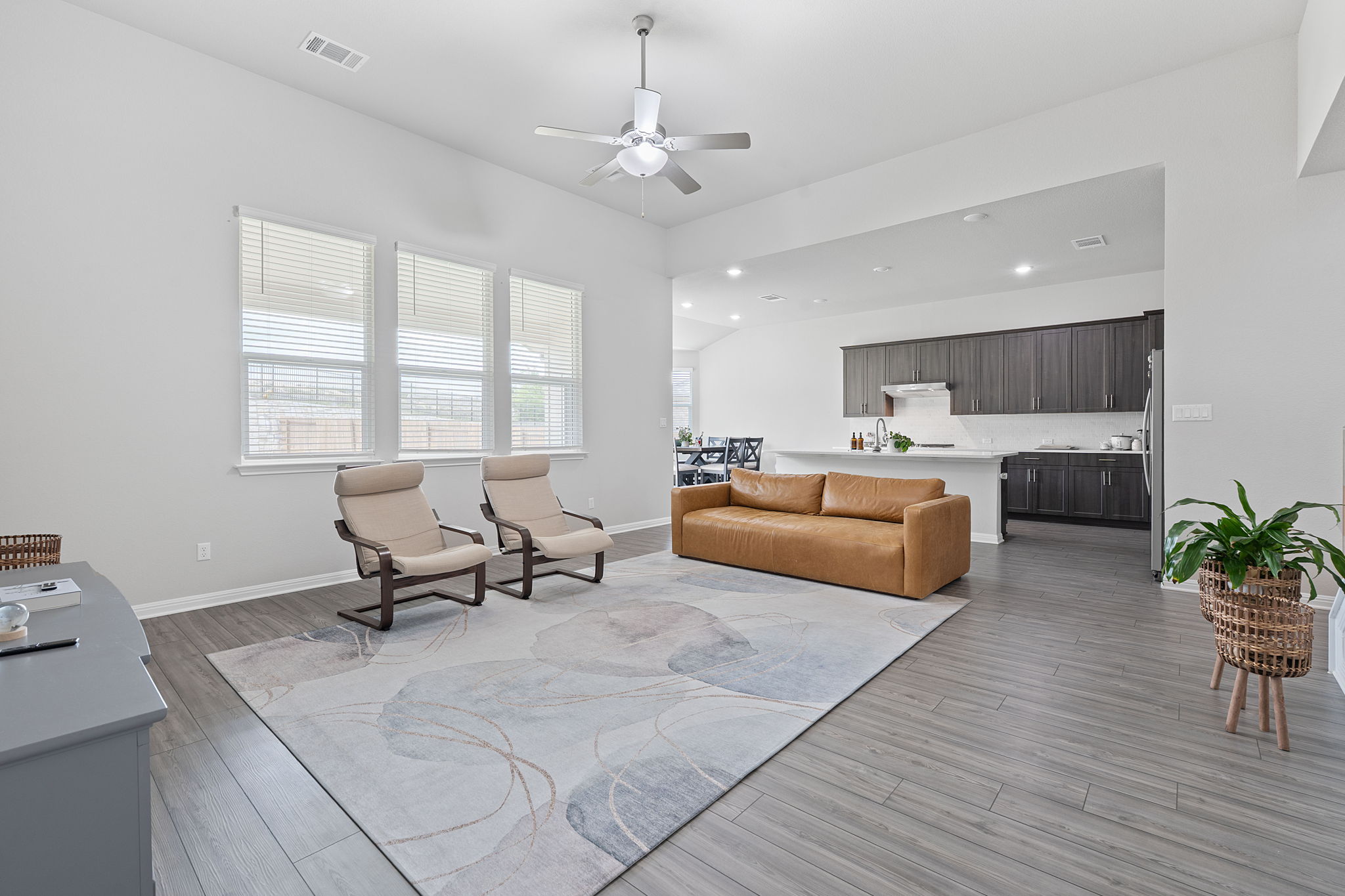 571 Sue Peaks Loop Dripping Springs, TX 78620 - Photo 3 of 29 a living room with furniture and a table