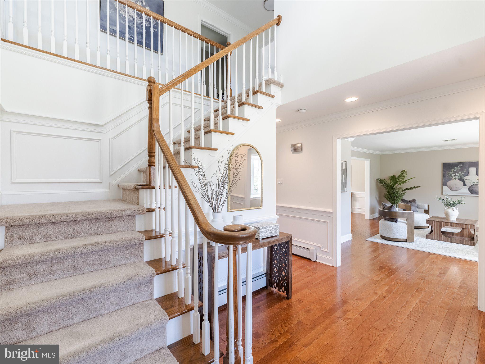419 Vernon Road Jenkintown, PA 19046 - Photo 3 of 53 2 story entry foyer