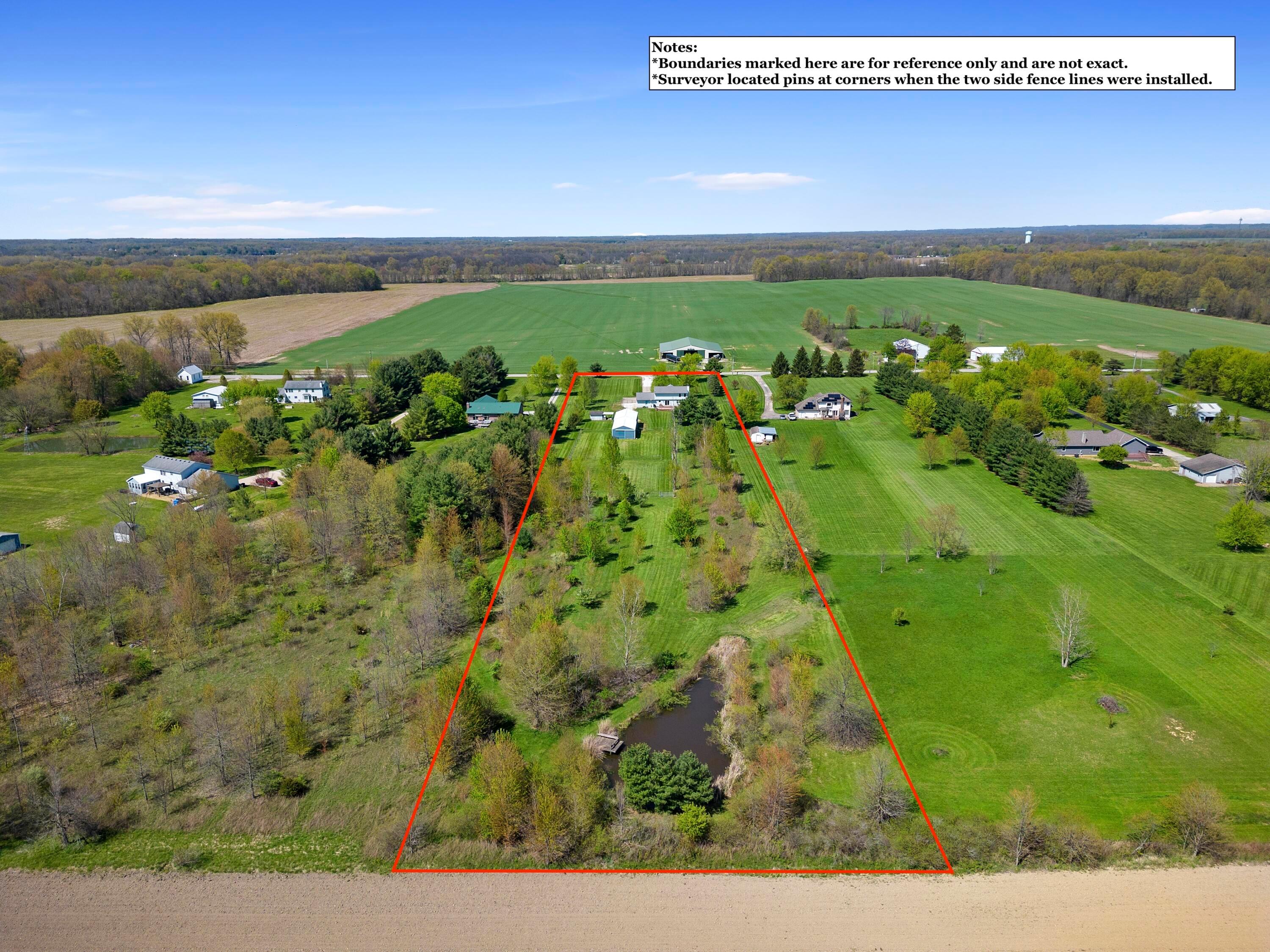 14640 Hartford Road Sunbury, OH 43074 - Photo 10 of 68 DJI_0051 Boundaries:Notes