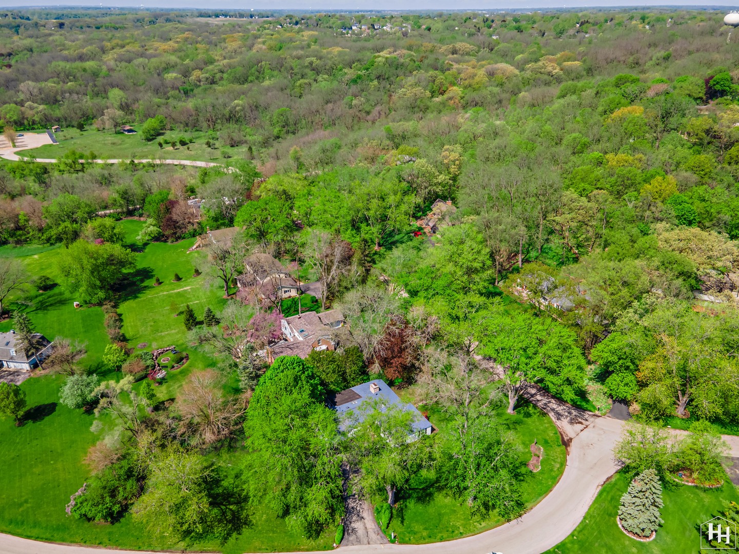 239 Brookbridge Road Trout Valley, IL 60013 - Photo 22 of 24 a view of a garden with a house