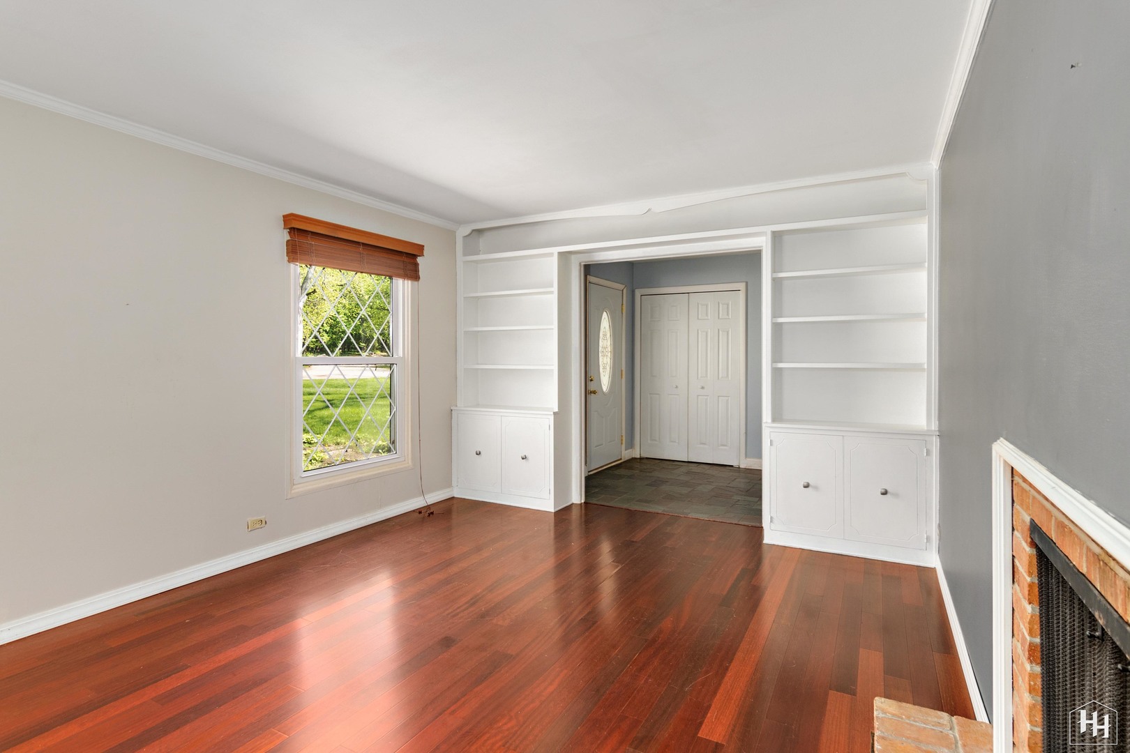 239 Brookbridge Road Trout Valley, IL 60013 - Photo 4 of 24 an empty room with wooden floor closet and windows
