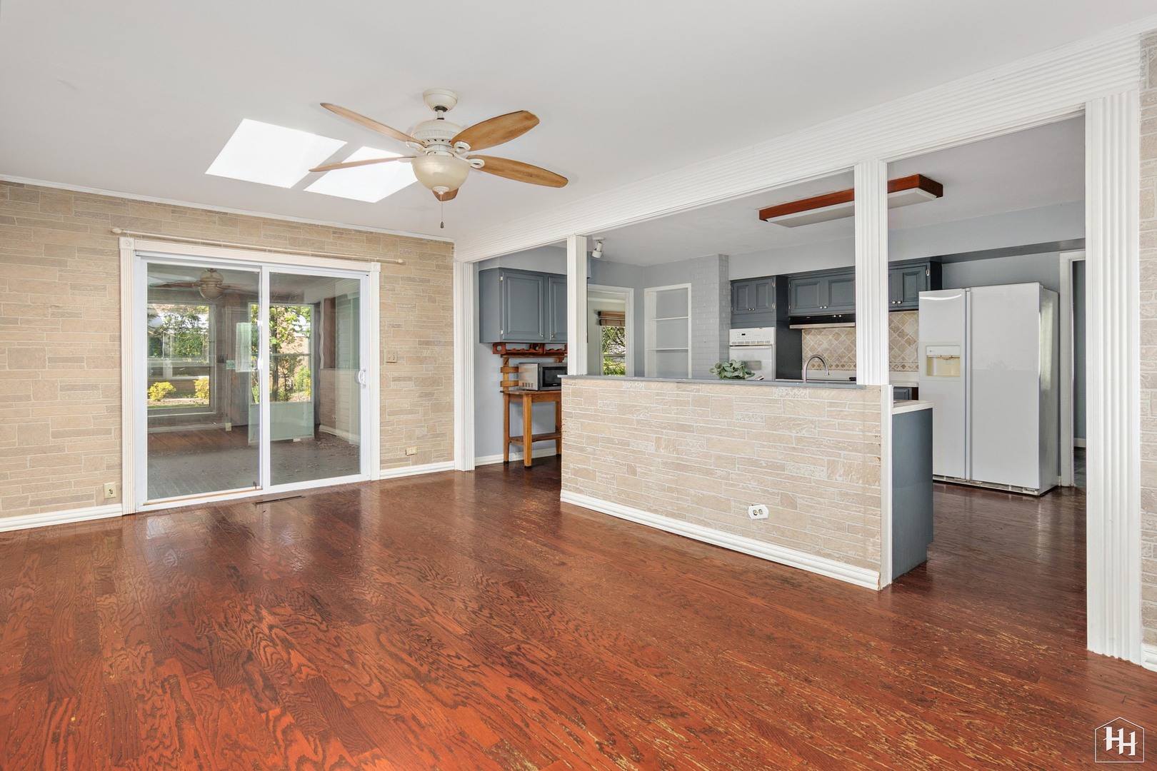 239 Brookbridge Road Trout Valley, IL 60013 - Photo 7 of 24 wooden floor in an empty room with a window