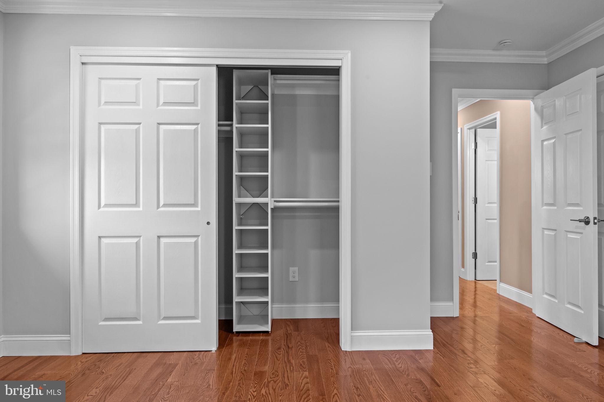 1838 Sheri Road Bensalem, PA 19020 - Photo 24 of 43 an empty room with wooden floor & closet and windows