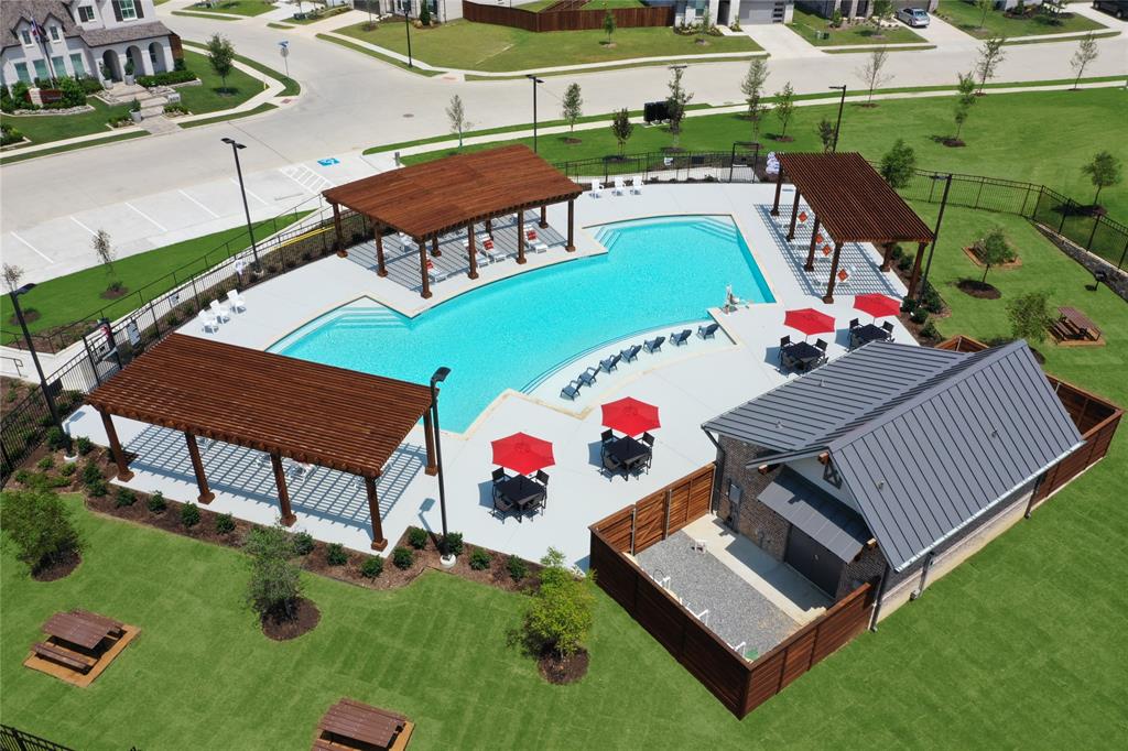 530 Red Barn Drive Van Alstyne, TX 75495 - Photo 33 of 40 View of pool