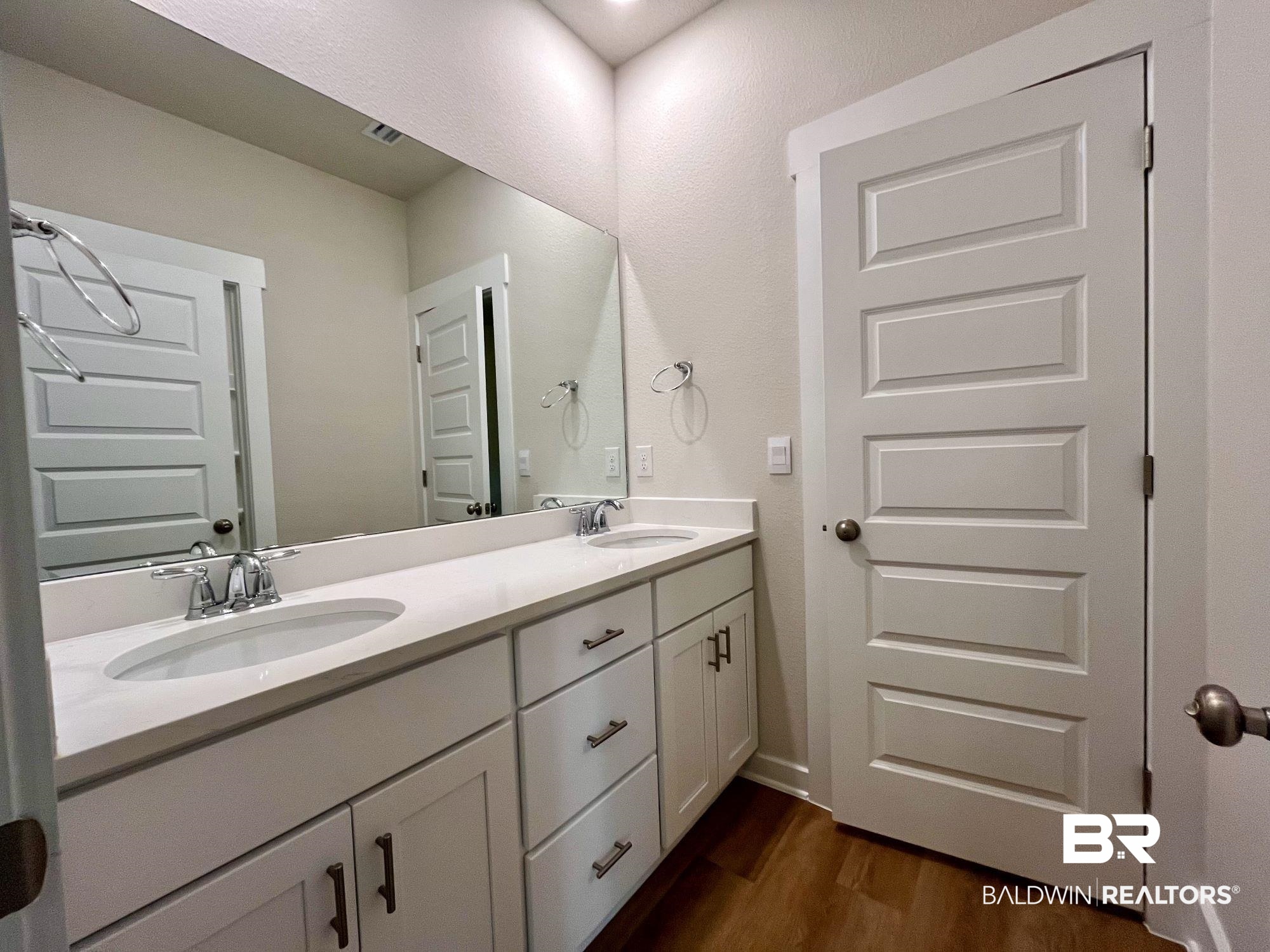 330 Barndling Street Fairhope, AL 36532 - Photo 18 of 31 Bathroom with wood-type flooring and vanity