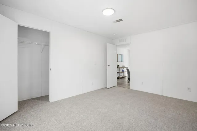 a view of empty room