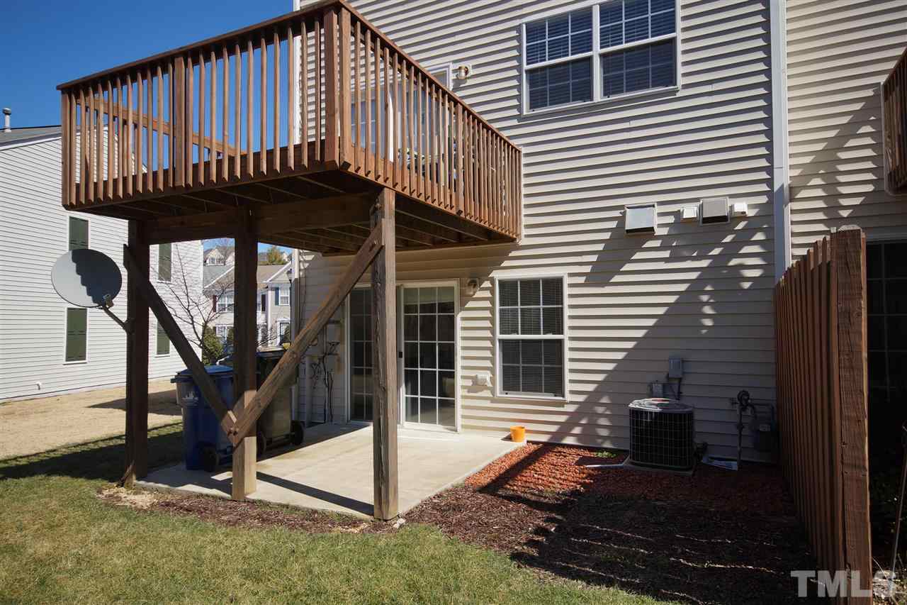 5202 Echo Ridge Road Raleigh, NC 27612 - Photo 20 of 22 a view of a house with a deck