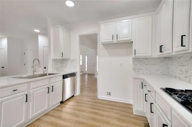 wooden floor in an empty room