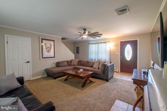 31 Bordentown Chesterfield Road Chesterfield, NJ 08515 - Photo 21 of 55 a living room with furniture and a window