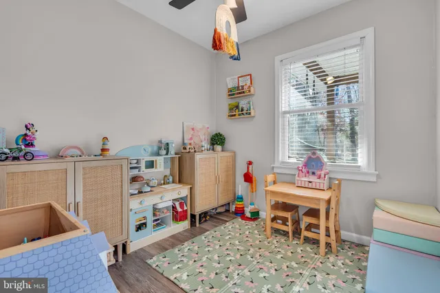 a room with furniture and a window