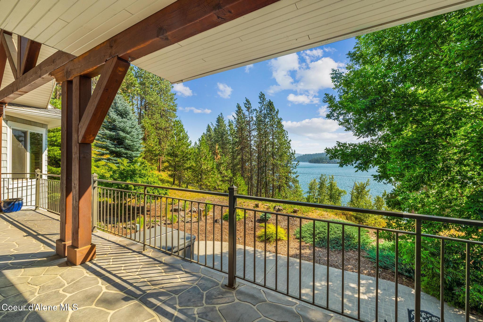 4459 East O'Gara Road Harrison, ID 83833 - Photo 15 of 47 Main Floor Deck- Lake Views