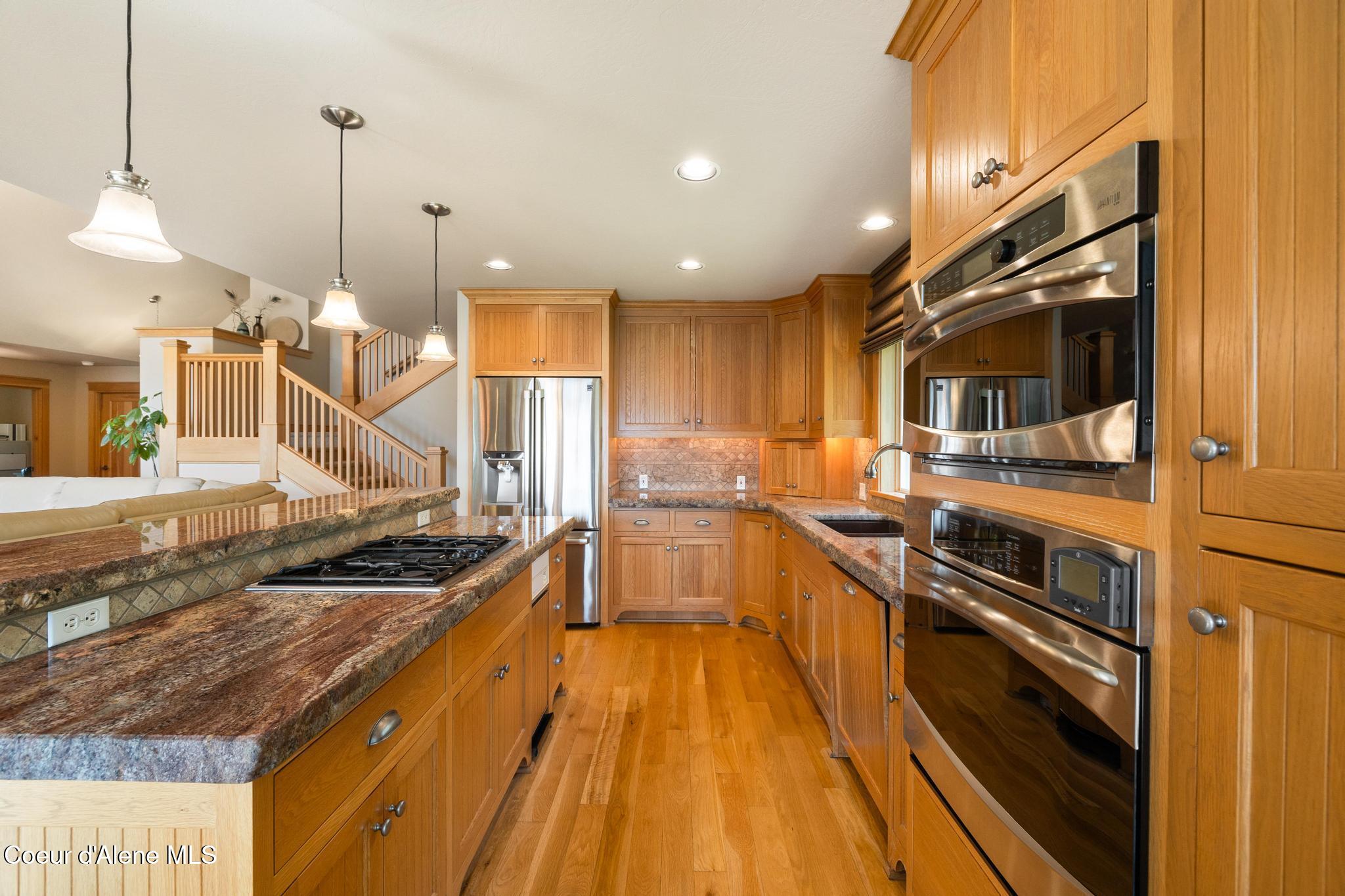4459 East O'Gara Road Harrison, ID 83833 - Photo 18 of 47 Kitchen- Lake Views