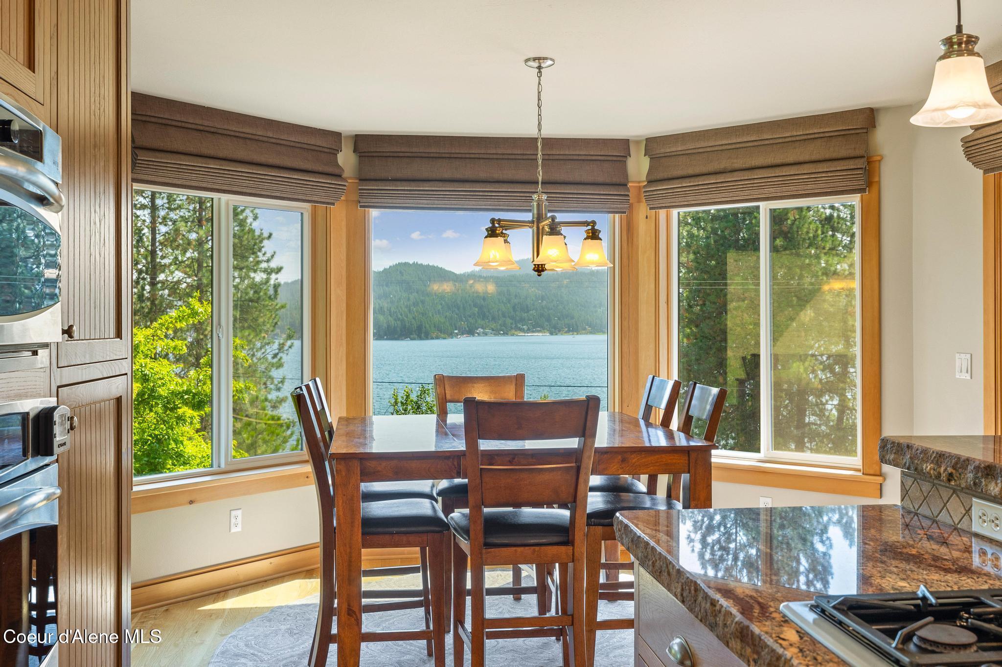 4459 East O'Gara Road Harrison, ID 83833 - Photo 20 of 47 Dining Area- Lake Views