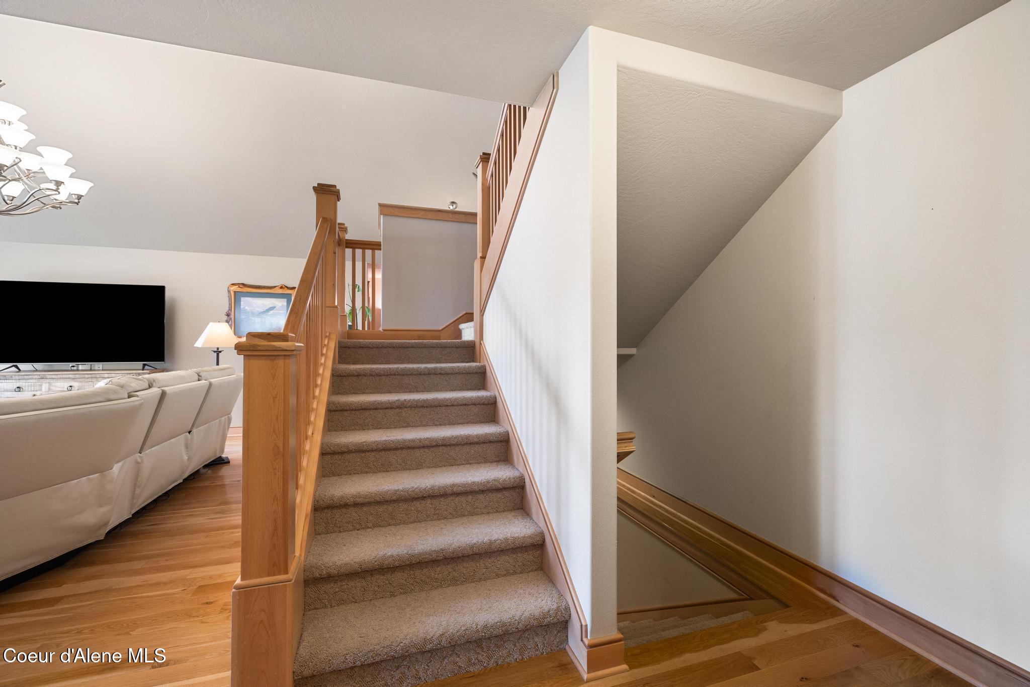 4459 East O'Gara Road Harrison, ID 83833 - Photo 28 of 47 Stairs to Bonus Room