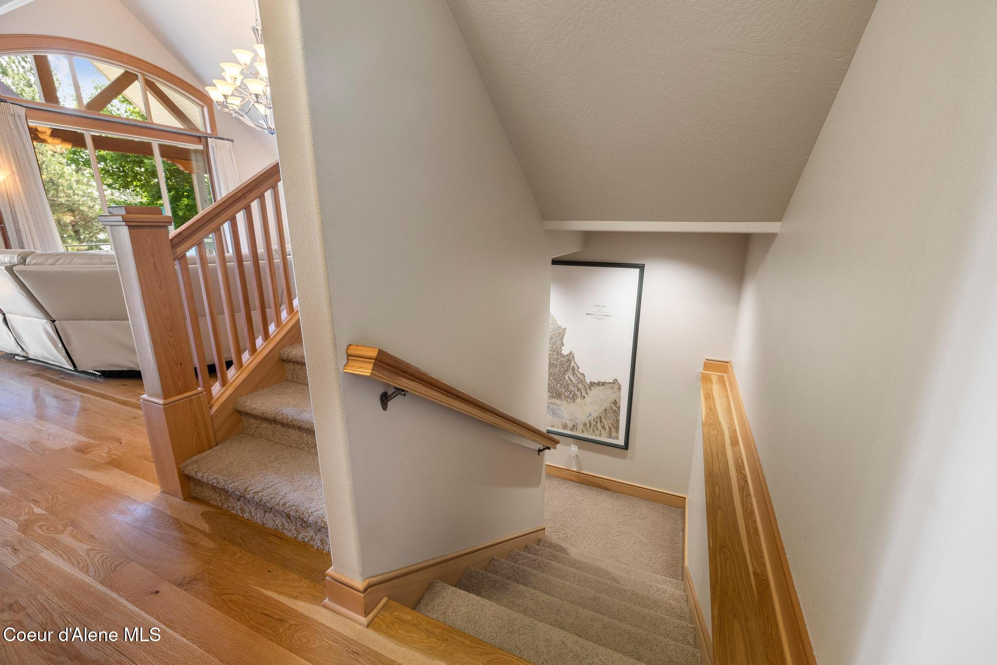 4459 East O'Gara Road Harrison, ID 83833 - Photo 32 of 47 Stairs to Basement