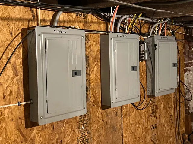 a view of a house with a door and wooden door