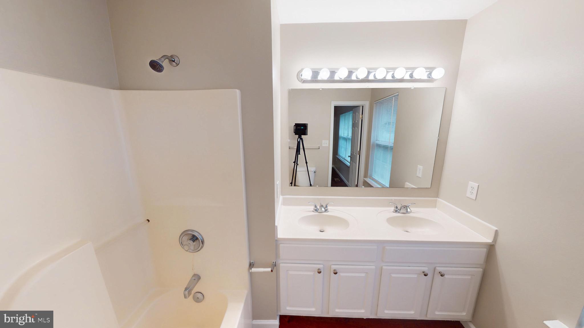 10611 Riva Place White Plains, MD 20695 - Photo 44 of 93 a bathroom with a sink and a mirror