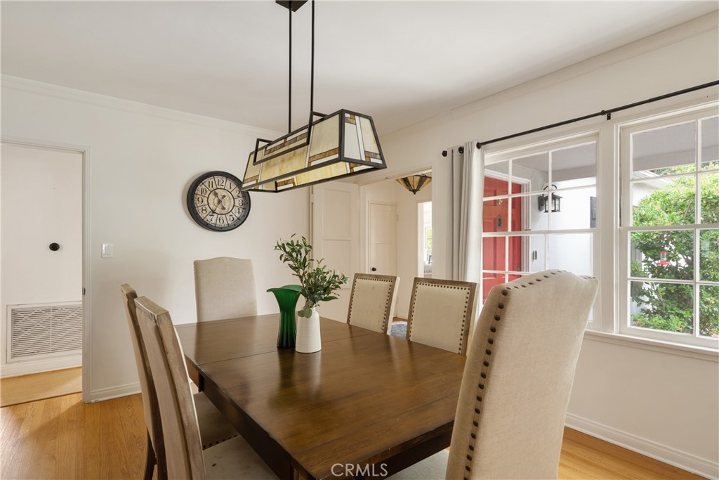 2014 North Flower Street Santa Ana, CA 92706 - Photo 13 of 28 a view of a dining room with furniture window and outside view