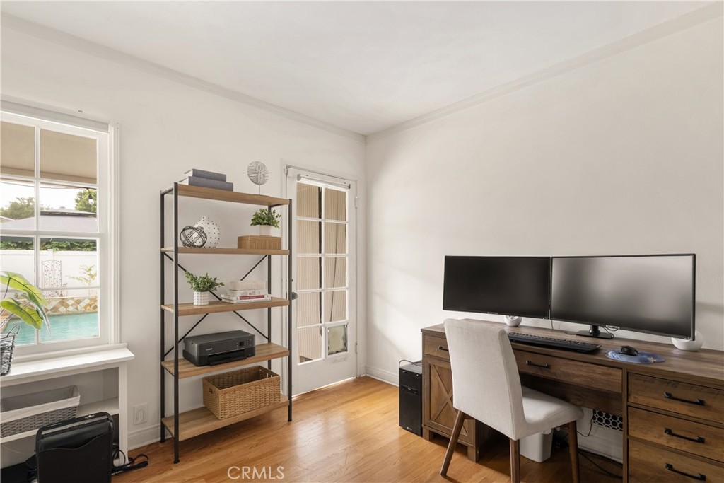 2014 North Flower Street Santa Ana, CA 92706 - Photo 22 of 28 a view of a livingroom with furniture and a flat screen tv