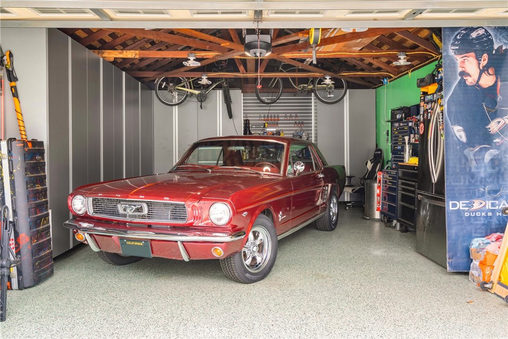 2014 North Flower Street Santa Ana, CA 92706 - Photo 27 of 28 a car parked in a garage