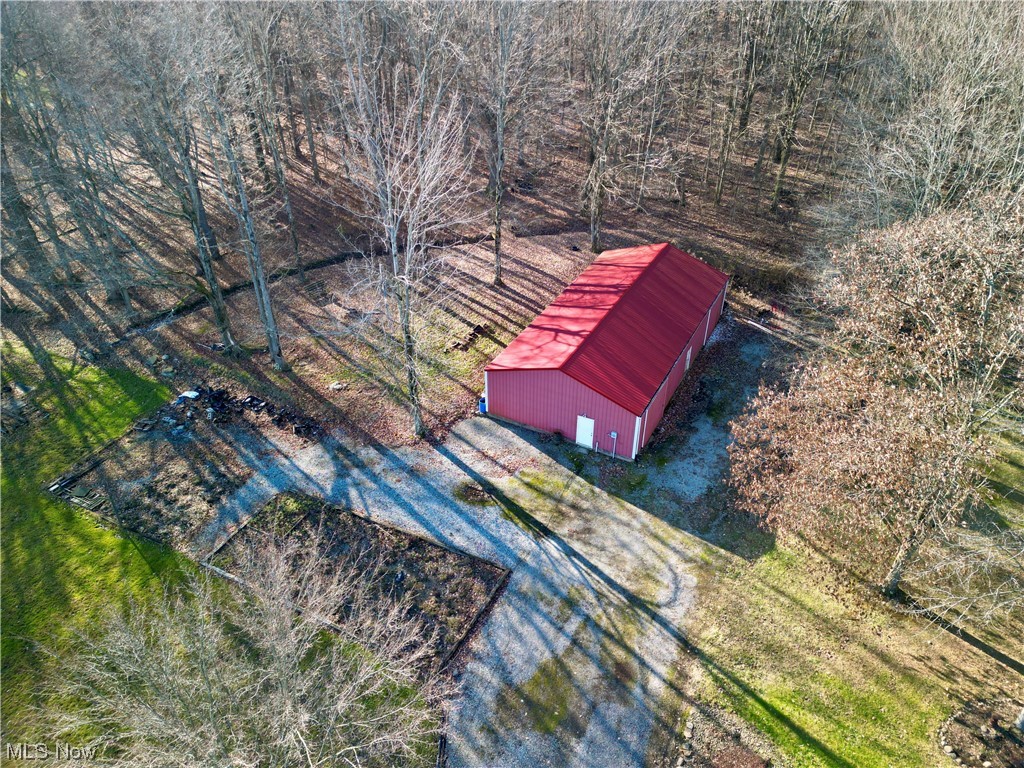 5845 Ridge Road Cortland, OH 44410 - Photo 4 of 29 bird's eye view of outbuilding