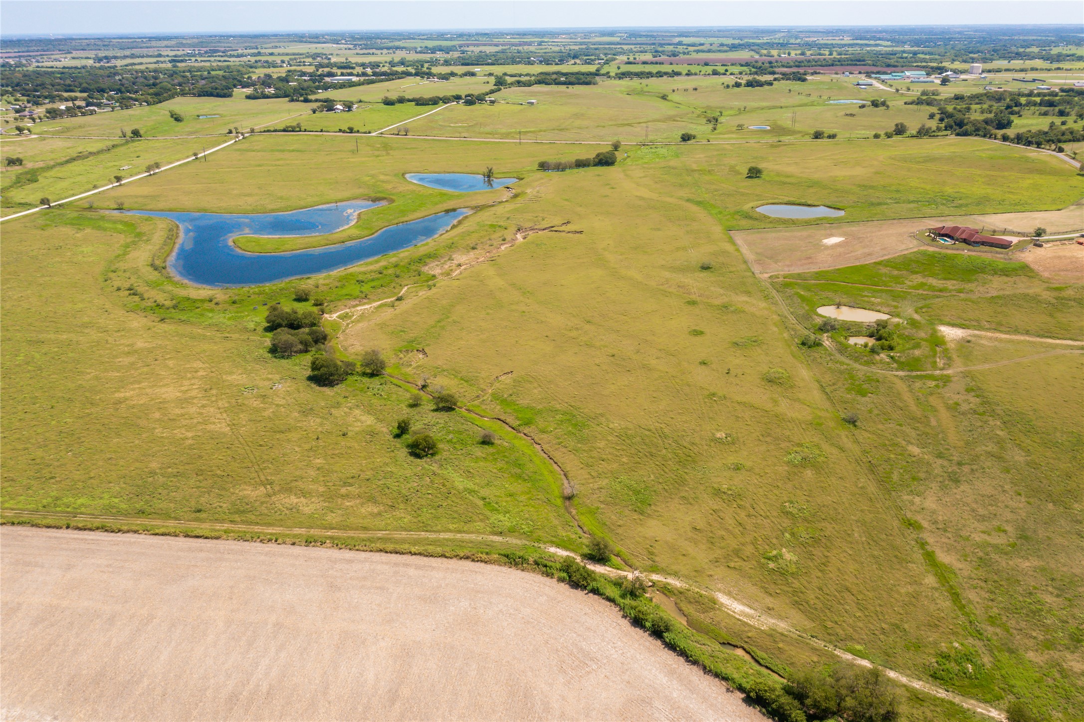 Lot 4 Wall Ridge Road Moody, TX 76557 - Photo 4 of 22 Bird's eye view of a large body of water