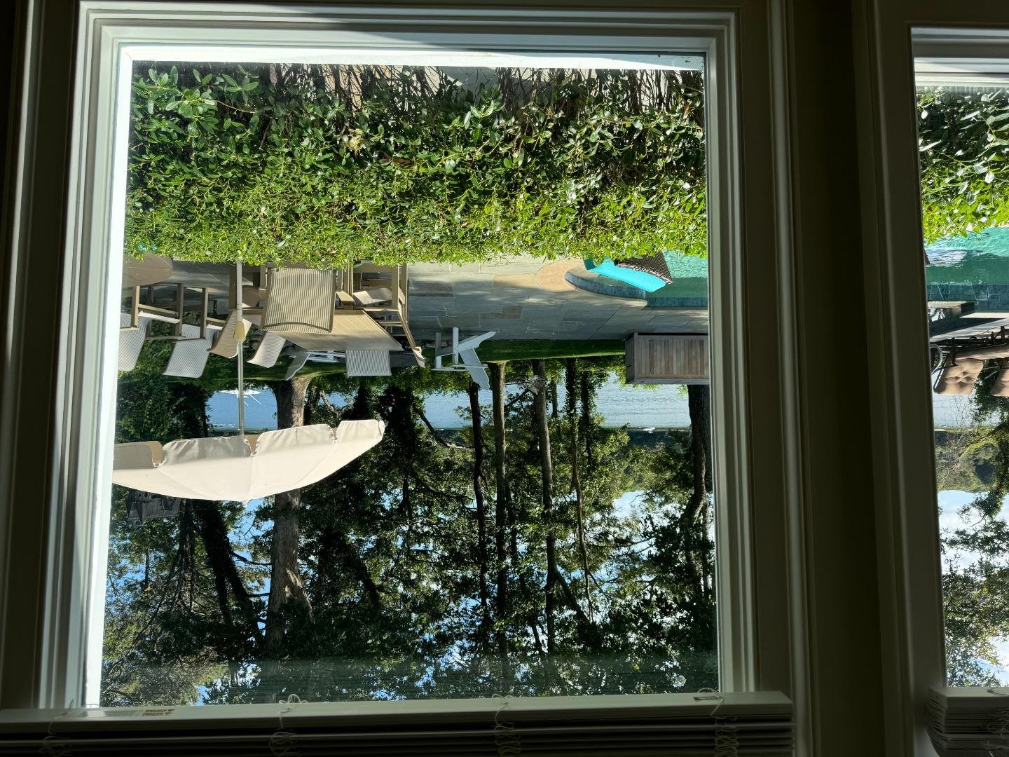 385 Barnes Road Oak Bluffs, MA 02557 - Photo 26 of 60 a garden view with a seating space