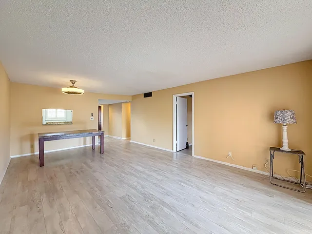 an aerial view of residential building with outdoor space