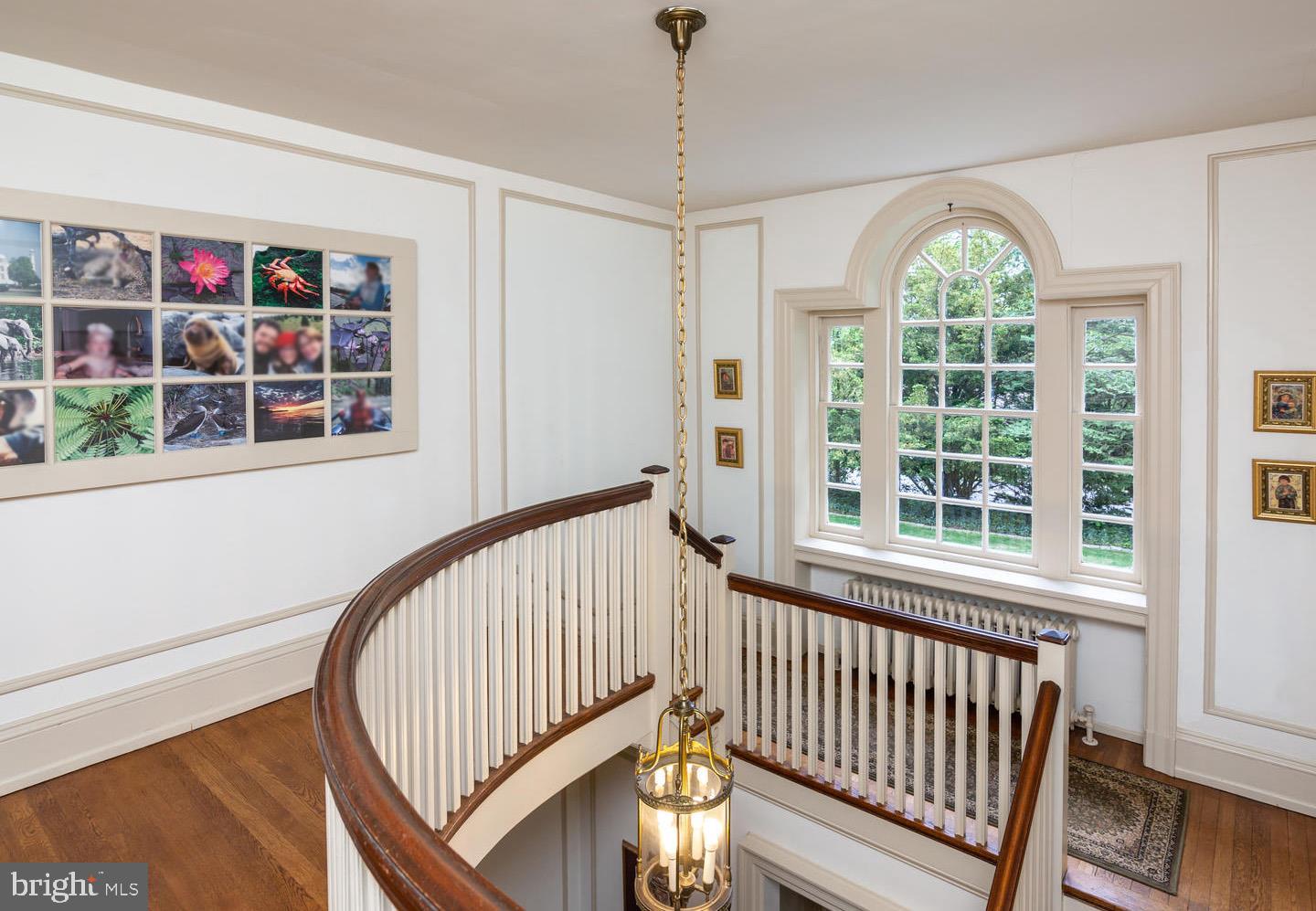 1311 Remington Road Wynnewood, PA 19096 - Photo 15 of 33 2nd floor landing with Palladian window