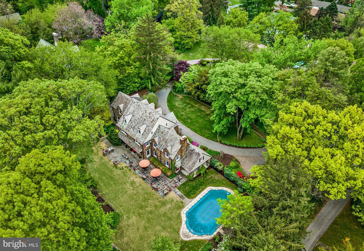 1311 Remington Road Wynnewood, PA 19096 - Photo 30 of 33 Overhead view