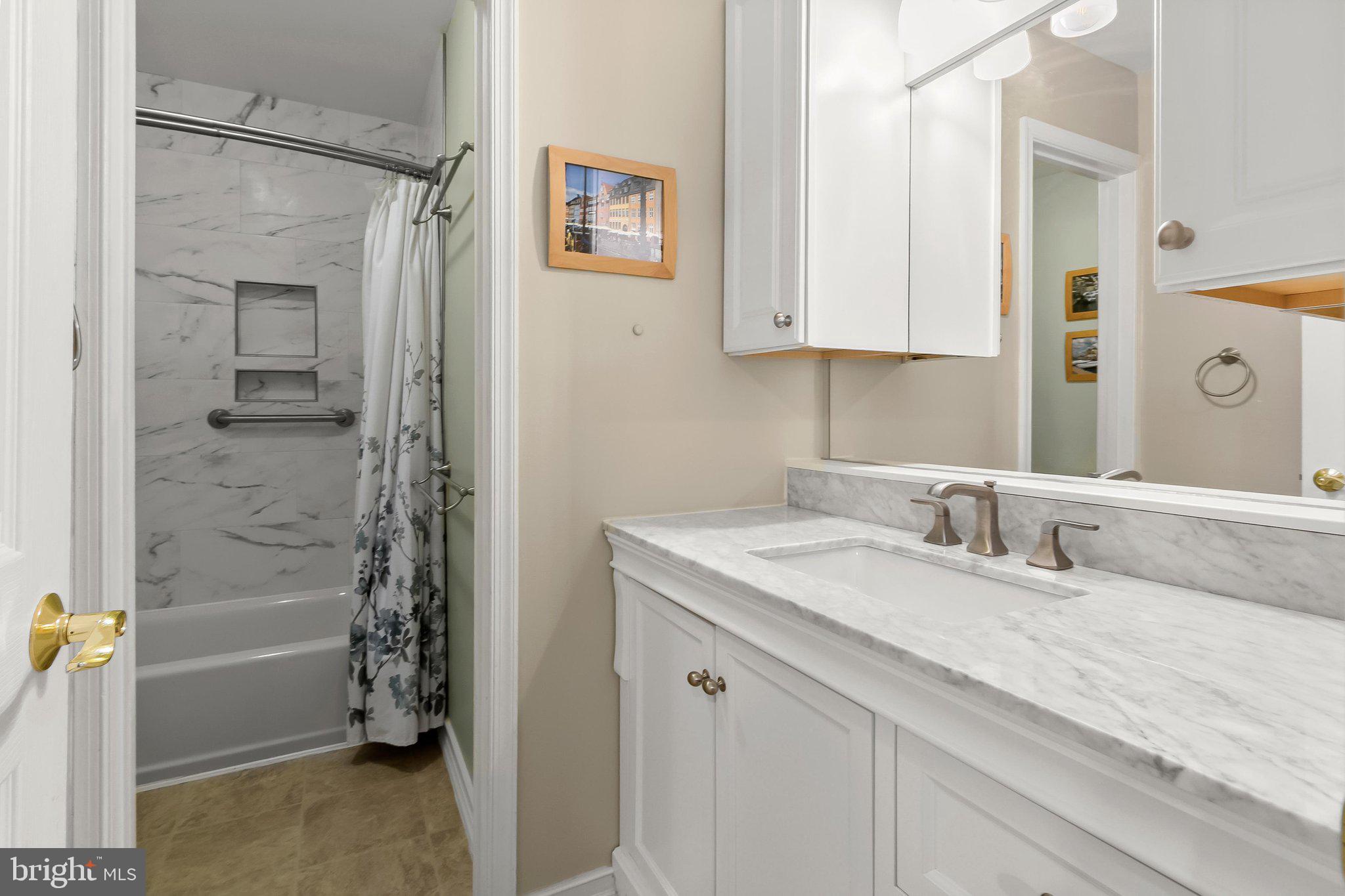 2710 Dunleer Road Ellicott City, MD 21042 - Photo 47 of 69 Renovated hall bathroom