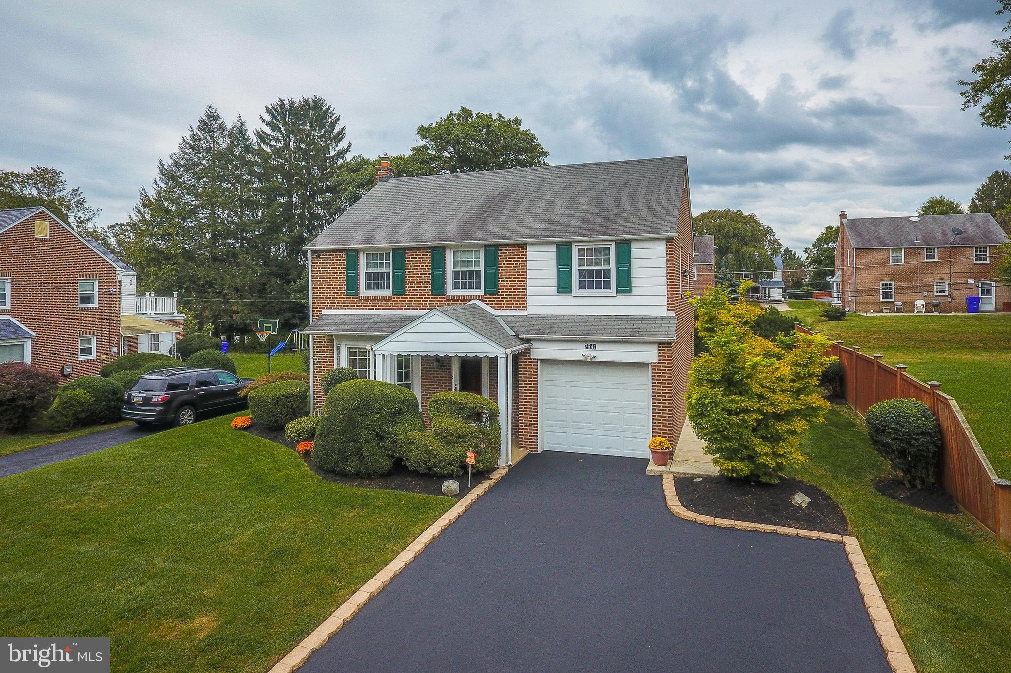 7641 Brookfield Road Cheltenham, PA 19012 - Photo 2 of 33 Aerial Front View