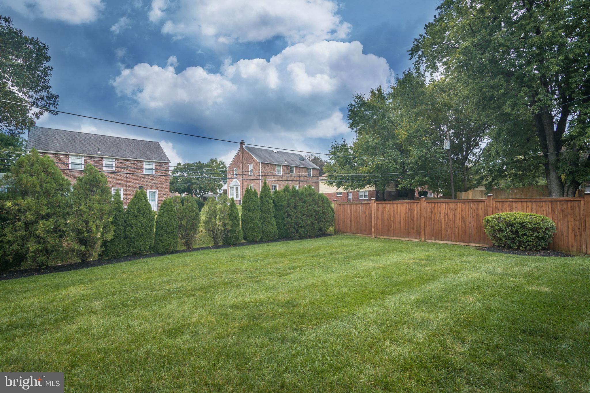 7641 Brookfield Road Cheltenham, PA 19012 - Photo 7 of 33 Fully Fenced Backyard