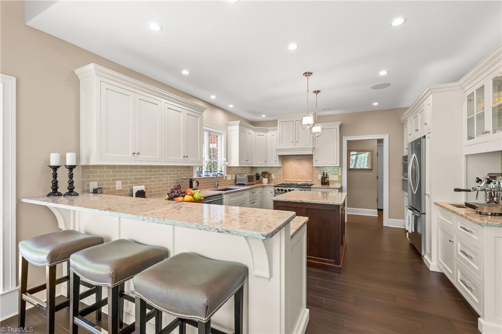 11555 Double Spring Road Lewisville, NC 27023 - Photo 13 of 50 Chefs kitchen with 6 burner gas range and double oven
