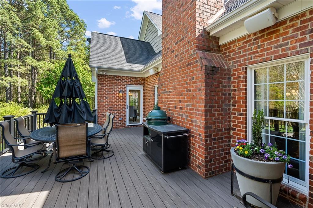 11555 Double Spring Road Lewisville, NC 27023 - Photo 39 of 50 The deck features Azek composite materials for the lighted floors and railings.
