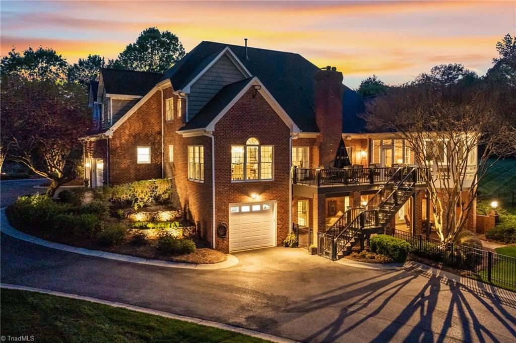 11555 Double Spring Road Lewisville, NC 27023 - Photo 5 of 50 The exterior lighting is stunning.