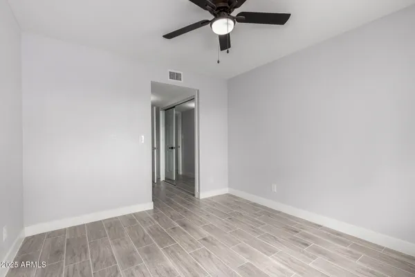 wooden floor in an empty room