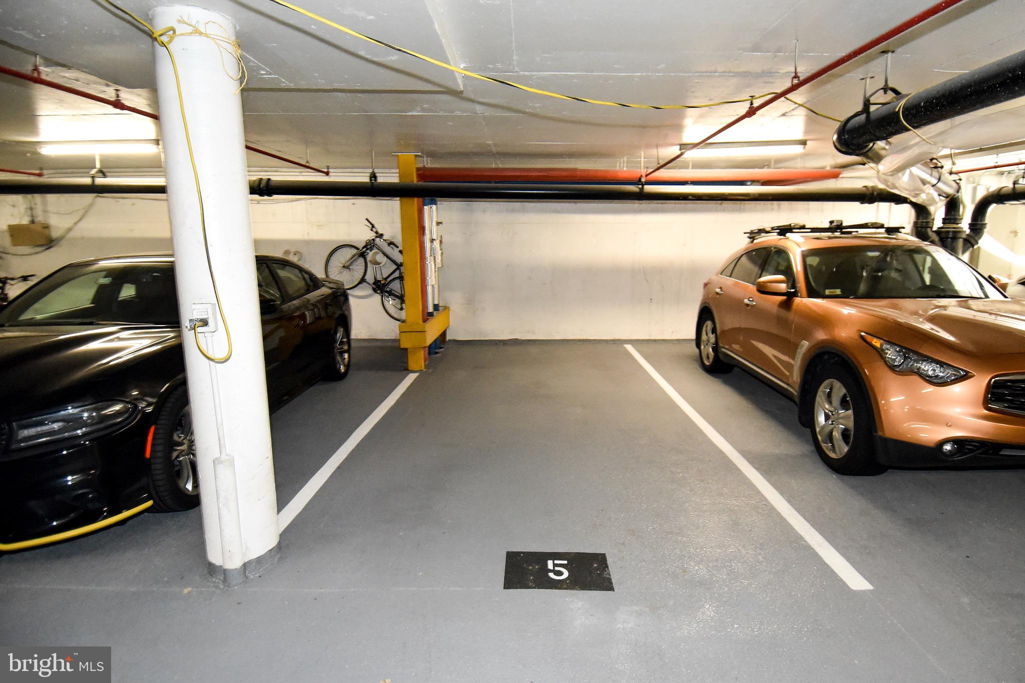 429 N Street Southwest, Unit S607 Washington, DC 20024 - Photo 32 of 55 a view of parking garage with cars parked