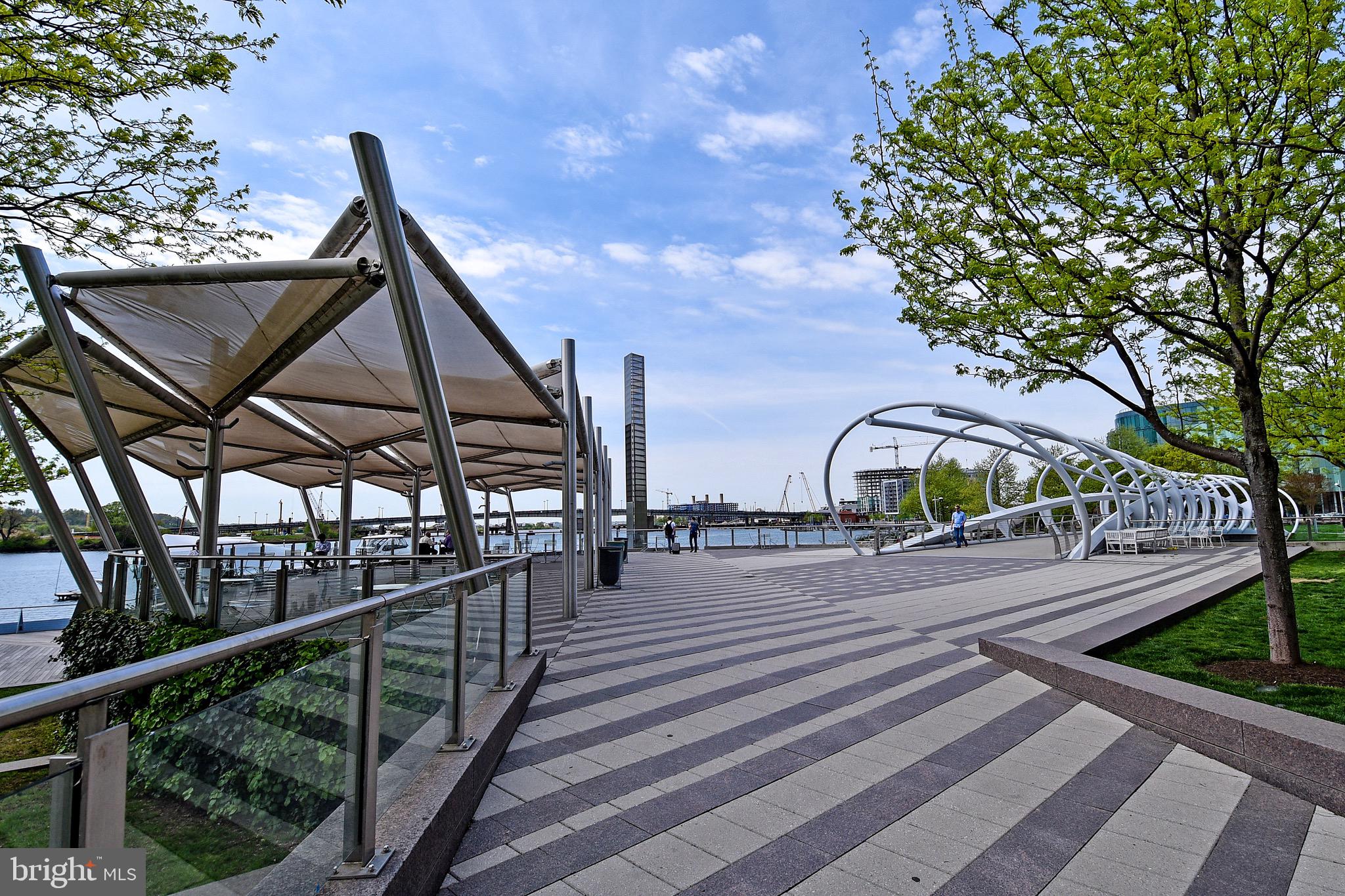 429 N Street Southwest, Unit S607 Washington, DC 20024 - Photo 42 of 55 a view of a swimming pool with a patio