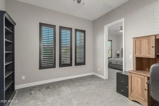 a view of a living room