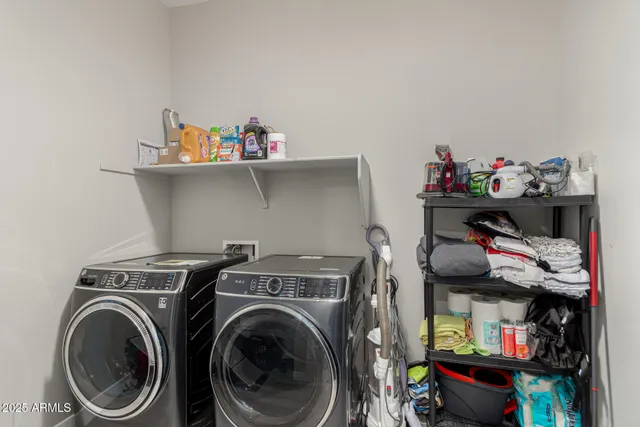 a view of a terrace with wooden floor and city view