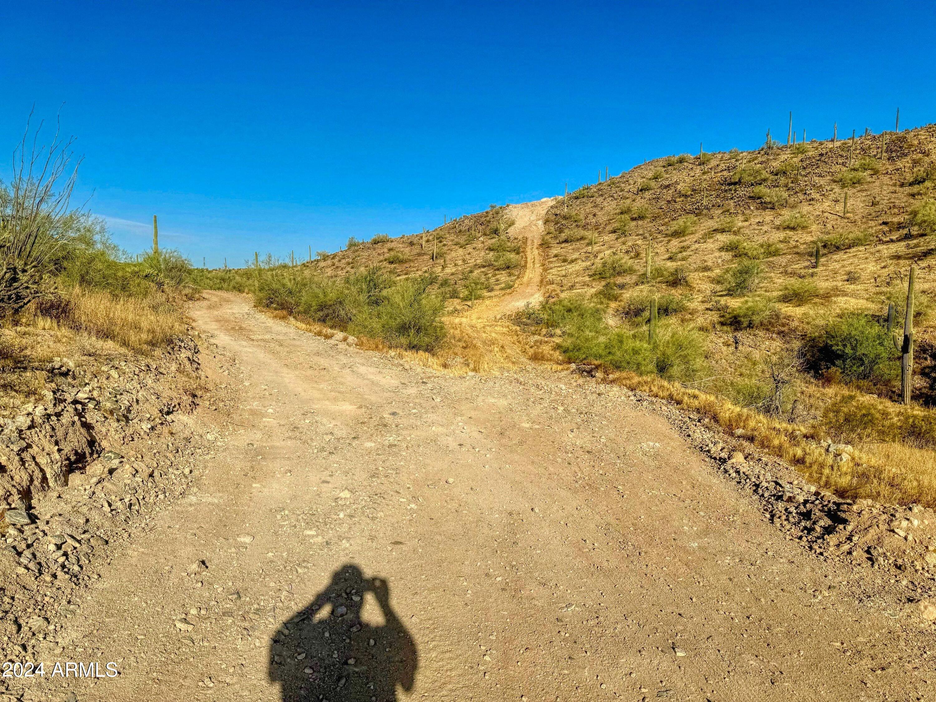 0 West Lantern Road, Unit 1 Maricopa, AZ 85139 - Photo 6 of 9 Lot 1 - 'y' in road looking west