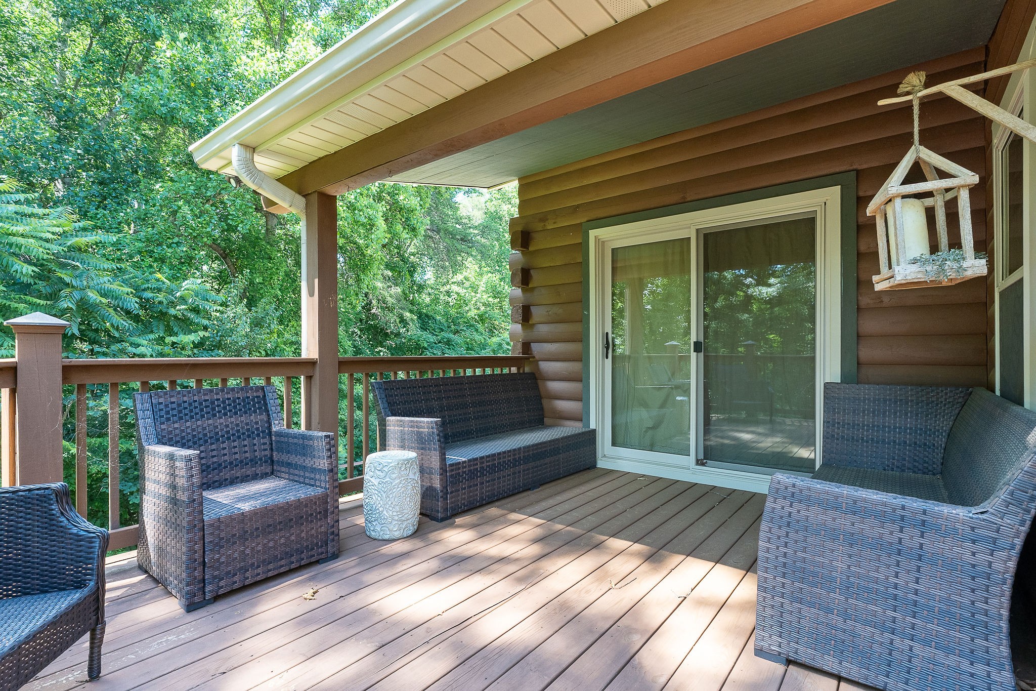 142 Rayahs Way Quebeck, TN 38579 - Photo 13 of 73 a view of a two chairs in the balcony