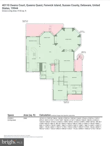 $5,874,000 | 40110 Owens Court, Fenwick Island, DE 19944